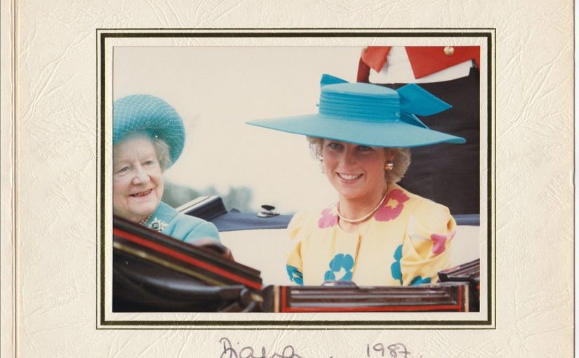 Diana, Princess of Wales (1961-1997) – beautiful signed photograph From Philip Somerville Estate