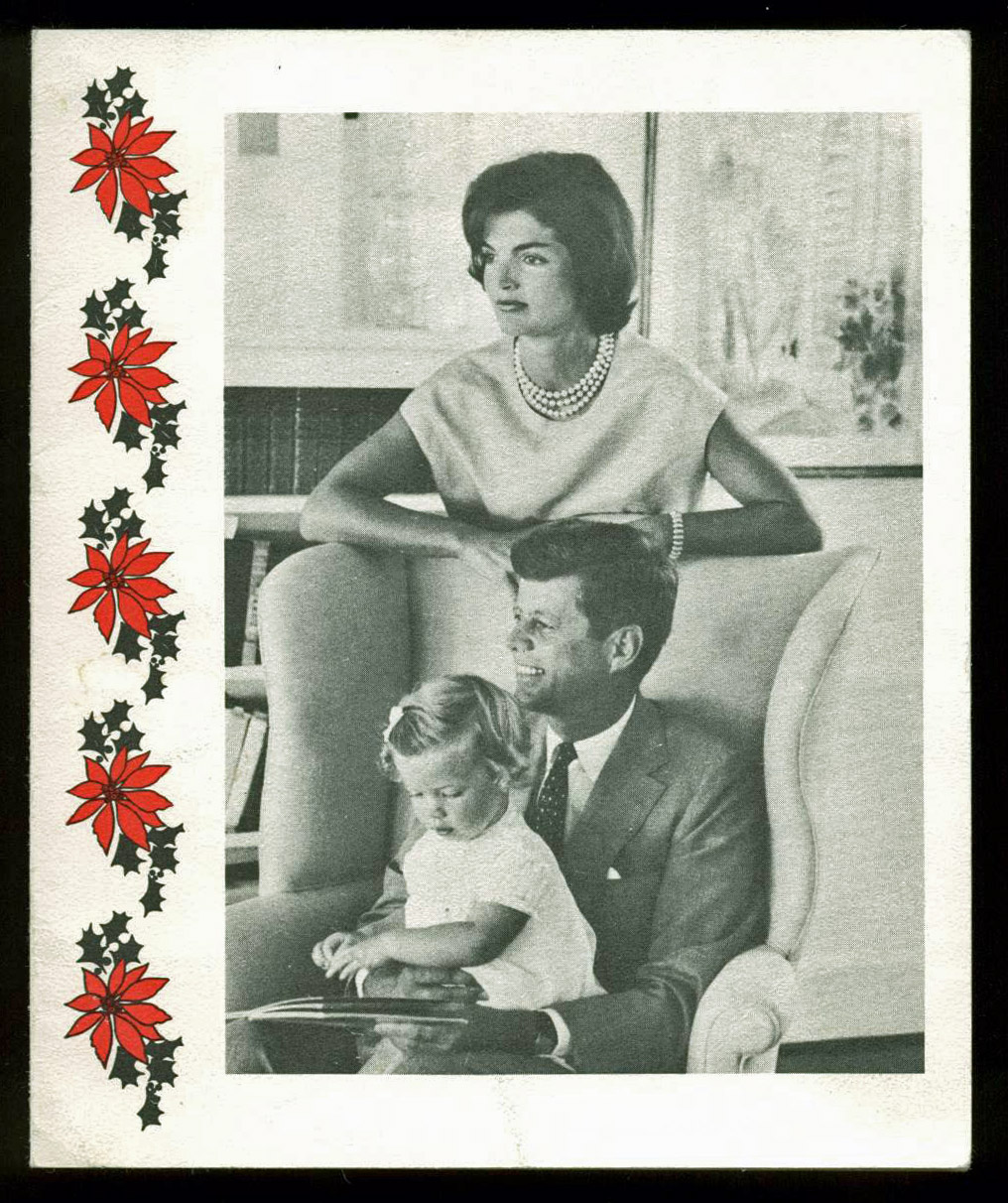 John F. Kennedy - Jack- Authentic Signed 1959 Christmas Card PSA DNA AA08920