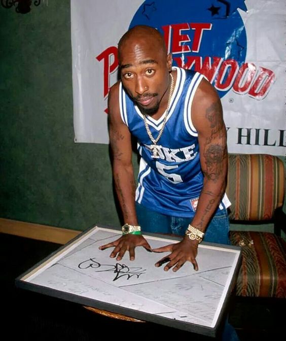 Tupac Signed Planet Hollywood Napkin